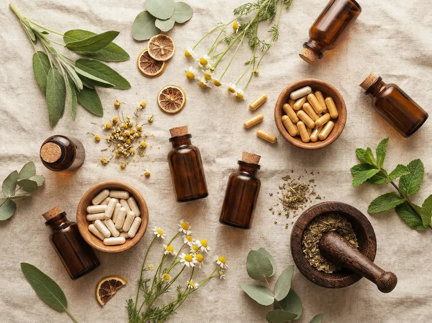 Mikronährstoffe zur optionalen naturheilkundlichen Begleitung durch Heilpraktikerin Isabelle Spring