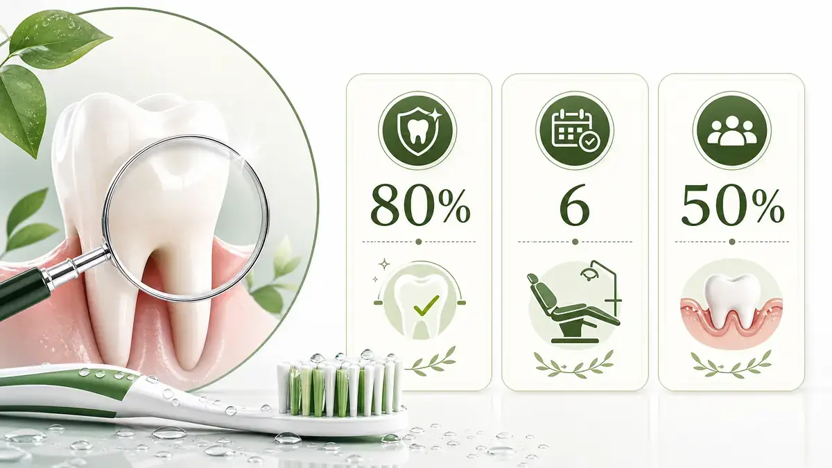 Professionelle Zahnreinigung und Prophylaxe in Berlin-Tegel Infografik zur regelmäßigen Prophylaxe und professionellen Zahnreinigung